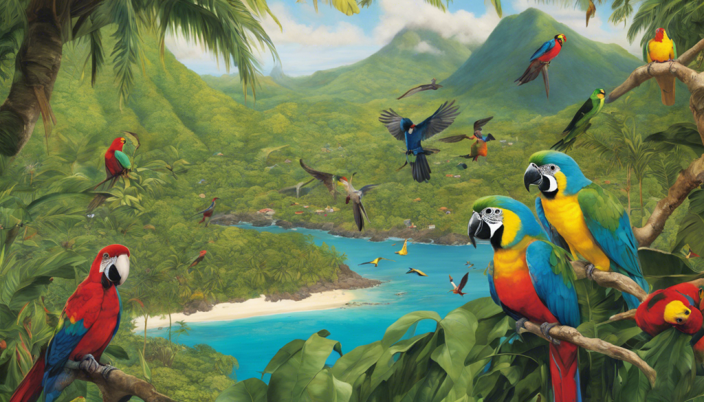 découvrez les merveilles ornithologiques de sainte-lucie et de la dominique lors d'une expédition inoubliable. observez des espèces d'oiseaux rares et profitez de paysages exotiques tout en explorant la biodiversité unique de ces îles des caraïbes.