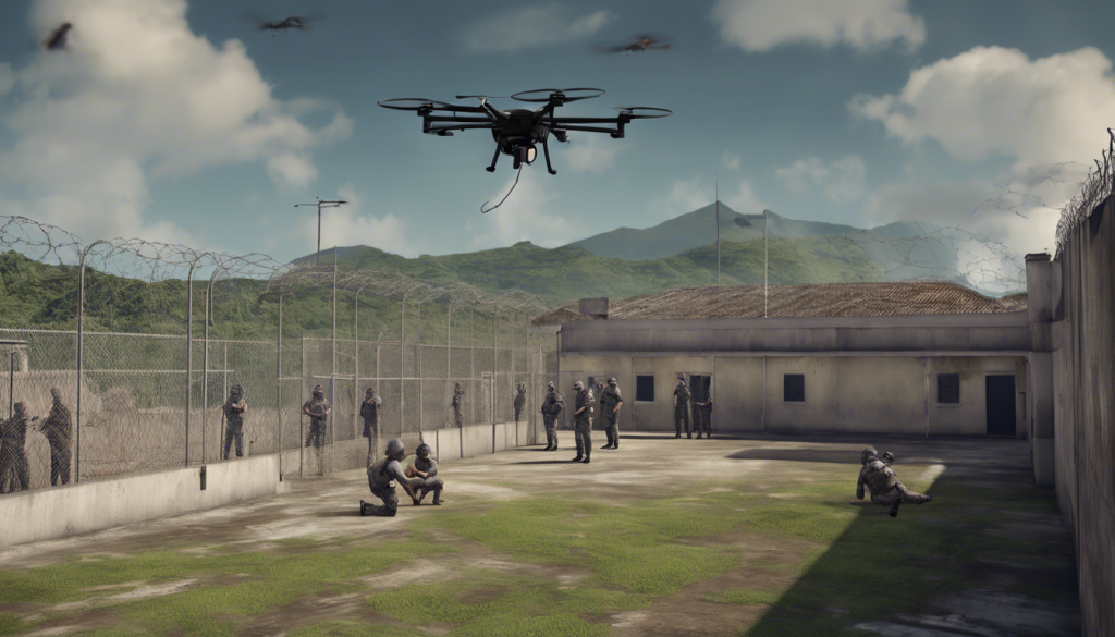 l'ufap unsa justice demande des mesures de sécurité renforcées suite à un incident préoccupant de livraison par drone à la maison d'arrêt de basse-terre, soulignant la nécessité de protéger les établissements pénitentiaires contre de telles menaces.