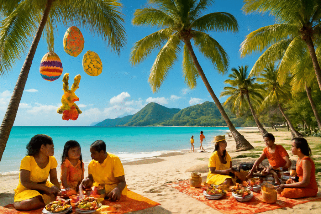 découvrez la guadeloupe et la martinique, deux destinations idylliques pour vos escapades de pâques. profitez de plages paradisiaques, d'une culture riche et d'une gastronomie savoureuse dans ces îles enchanteresses des caraïbes. offrez-vous un séjour mémorable sous le soleil tropical !