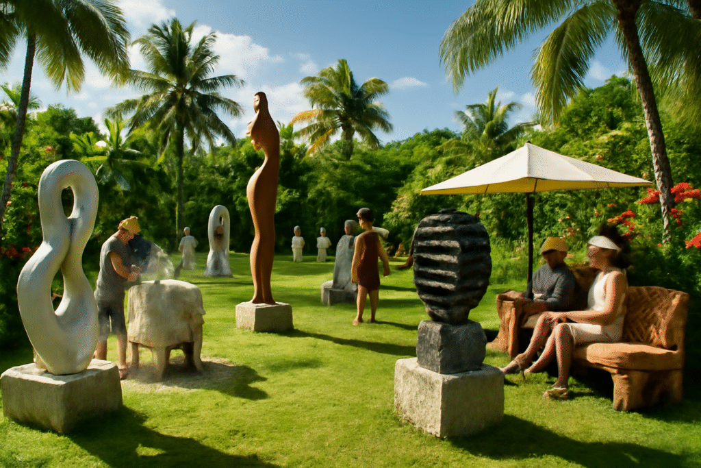 participez au symposium de sculpture 2025 aux jardins du divers en guadeloupe ! ce prestigieux événement invite les artistes à soumettre leur candidature pour exposer leurs œuvres dans un cadre idyllique. ne manquez pas cette opportunité unique de partager votre talent et de contribuer à l'art contemporain. postulez dès maintenant !