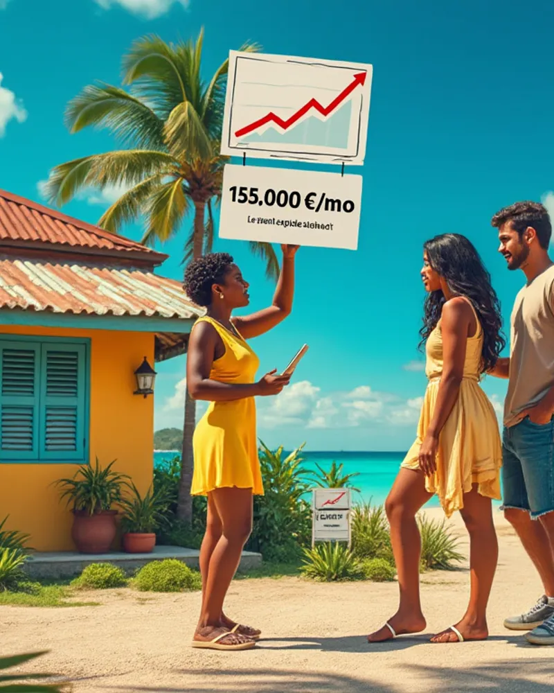 À La Réunion, aux Antilles et en Guyane : une montée des loyers dépassant la moyenne nationale