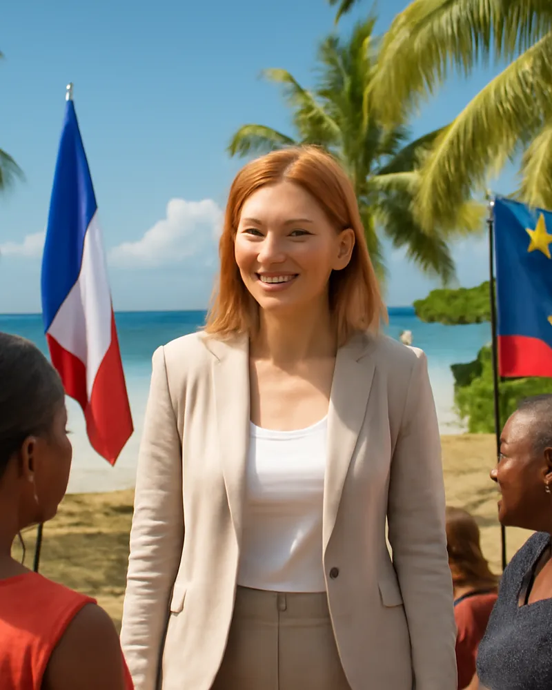 Aurore Bergé en visite officielle en Guadeloupe ce jeudi