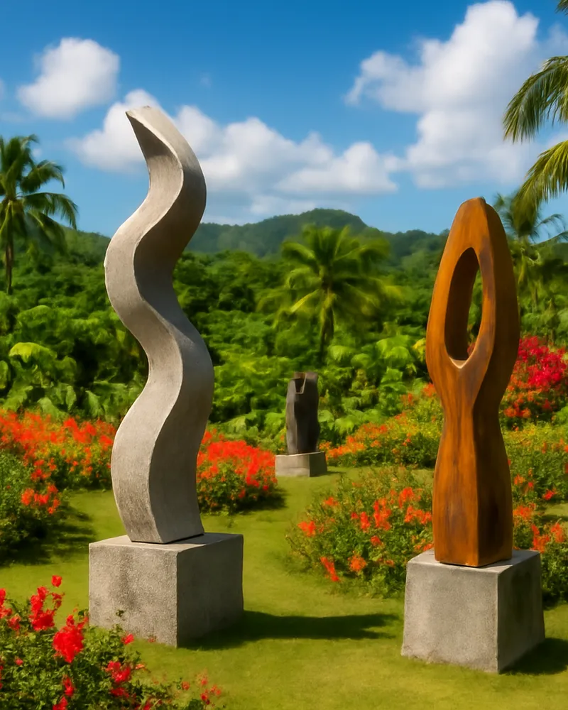 Appel à candidature pour le symposium de sculpture 2025 aux Jardins du Divers en Guadeloupe
