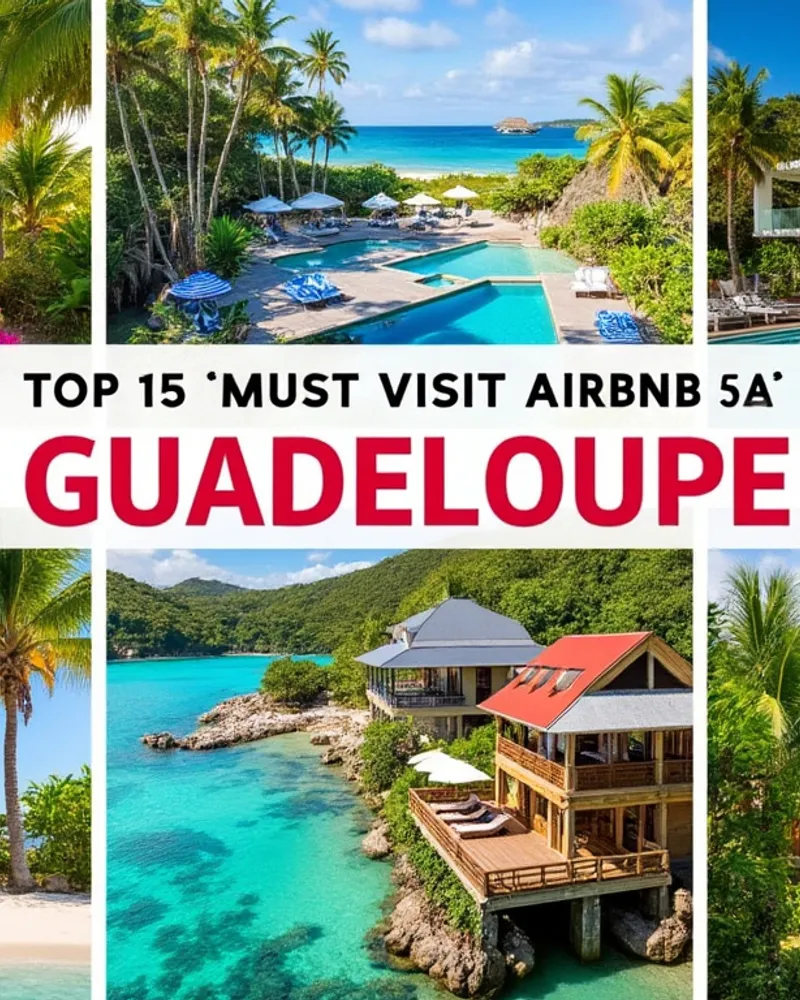 Découvrez les 15 locations Airbnb incontournables en Guadeloupe