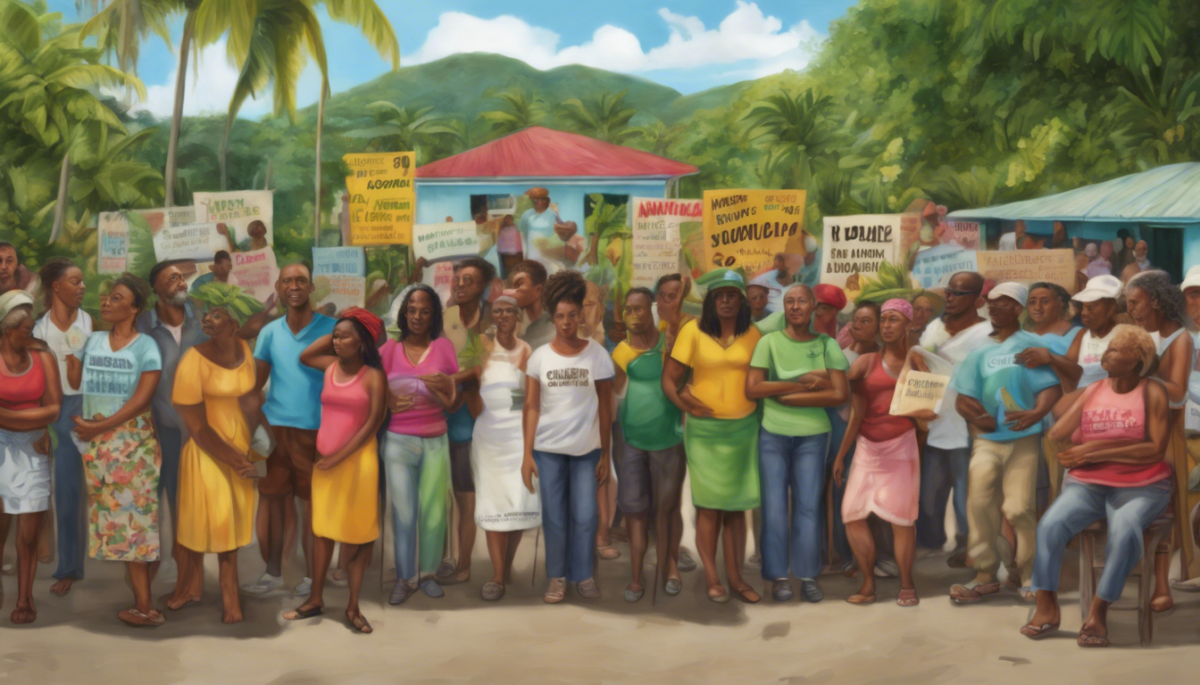 découvrez comment une mobilisation citoyenne en guadeloupe vient en aide à une famille confrontée à la perte de son domicile squatté. un exemple inspirant de solidarité et d'engagement communautaire en faveur du droit au logement.