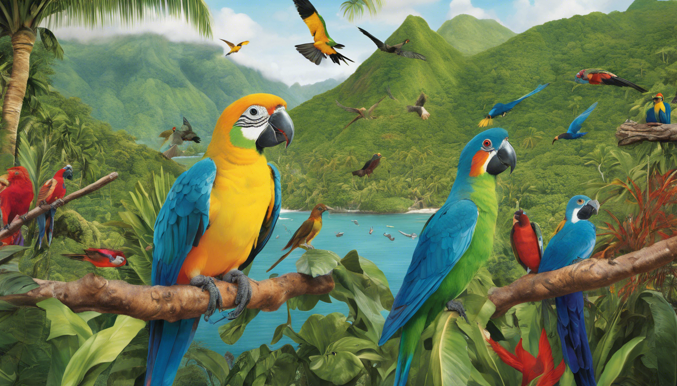 découvrez les merveilles ornithologiques de sainte-lucie et de la dominique lors d'une expédition inoubliable. observez des espèces rares et le patrimoine naturel unique de ces îles, idéale pour les passionnés d'oiseaux et d'aventure.